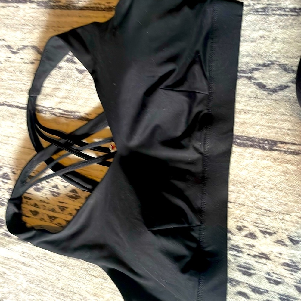 Ideology sports bra black 2x NWT
